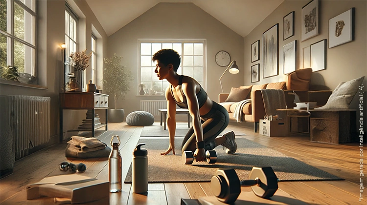 Como Montar um Treino de Musculação em Casa