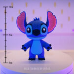 Stitch Amigurumi 3D – Boneco Decorativo Estilo Crochê
