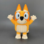 Bingo Amigurumi 3D - Boneco Estilo Crochê