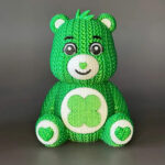 Good Luck Bear Amigurumi 3D - Boneco Estilo Crochê