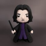 Snape Amigurumi 3D - Boneco Estilo Crochê