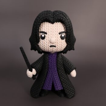 Snape Amigurumi 3D - Boneco Estilo Crochê