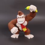 Donkey Kong Amigurumi 3D - Boneco Estilo Crochê