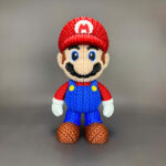 Mario Amigurumi 3D - Boneco Estilo Crochê