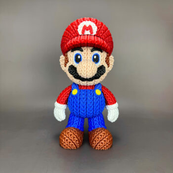 Mario Amigurumi 3D - Boneco Estilo Crochê