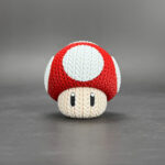 Mushroom Amigurumi 3D - Boneco Estilo Crochê