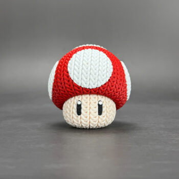 Mushroom Amigurumi 3D - Boneco Estilo Crochê