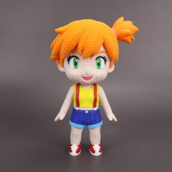 Misty Amigurumi 3D - Boneco Estilo Crochê