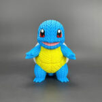Squirtle Amigurumi 3D - Boneco Estilo Crochê