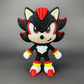 Shadow Amigurumi 3D - Boneco Estilo Crochê
